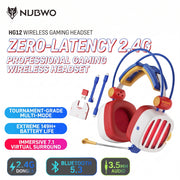 NUBWO HG12 Wireless Gaming Headset （USA Available Only）