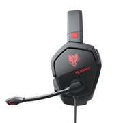 NUBWO N16 Gaming Headset for Xbox PS5 PC -Black Red