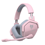 NUBWO G06 100H Battery Headset Dual Wireless-Pink