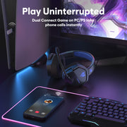 NUBWO G06 100H Battery Headset Dual Wireless -Black Blue