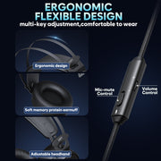 Nubwo N7 Wired Gaming Headset – Noise-Canceling Mic