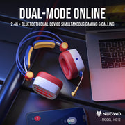NUBWO HG12 Wireless Gaming Headset （USA Available Only）