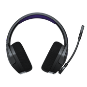 NUBWO G06 100H Battery Headset Dual Wireless-Black Purple