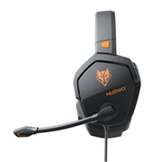 NUBWO N16 Gaming Headset for Xbox PS5 PC -Black Yellow