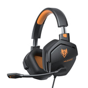NUBWO N16 Gaming Headset for Xbox PS5 PC -Black Yellow
