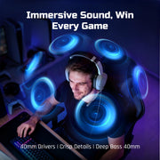 NUBWO HG04L Wired Gaming Headset – Noise Cancel Mic
