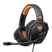 NUBWO N16 Gaming Headset for Xbox PS5 PC -Black Yellow