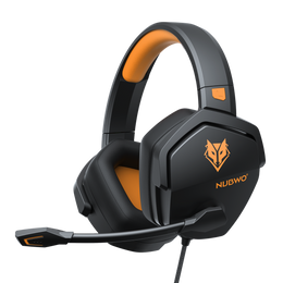 NUBWO N16 Gaming Headset for Xbox PS5 PC -Black Yellow