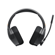 NUBWO G06 100H Battery Headset Dual Wireless 7.1 -Black Orange