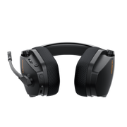 NUBWO G06 100H Battery Headset Dual Wireless 7.1 -Black Orange