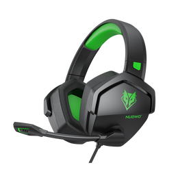 NUBWO N16 Gaming Headset for Xbox PS5 PC-Black Green